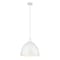 Z-Lite Sawyer 1 Light Pendant, Satin White & Satin White 4500P12-SW - alternate 3